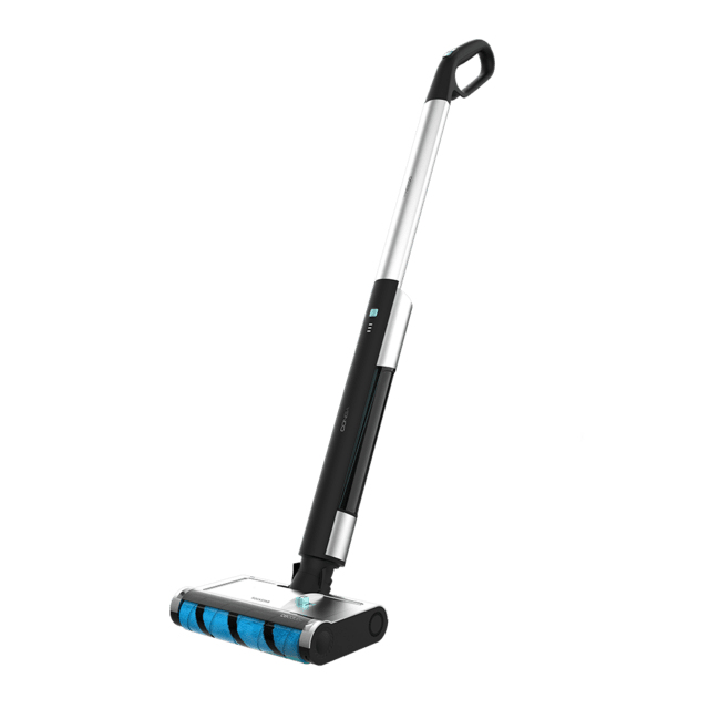 Cecotec FreeGo Wash Balai électrique Batterie Sec&humide Sans sac 40 W Noir, Bleu - Neuf