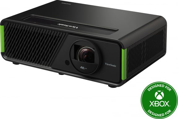 Viewsonic X2-4K videoproyector Proyector de alcance estándar 2150 lúmenes ANSI LED UHD 4K (3840x2160) 3D Negro