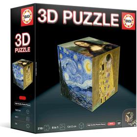 3D Cube Art Puzzle 6 en 1 Educa 20123 - Neuf