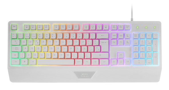 Mars Gaming MCP124PRO clavier incluse USB QWERTY Espagnole Neuf - vue 3