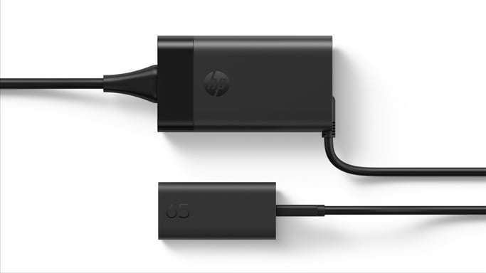 HP Chargeur mural 65 W nitrure de gallium