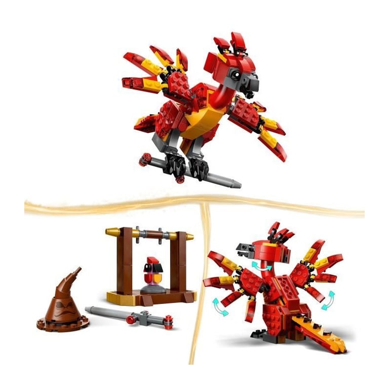 LEGO® Harry Potter™ 76448 Fumseck : le phénix de Dumbledore - vue 5