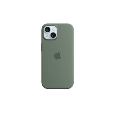 Funda de silicona con MagSafe para iPhone 15 Cypress