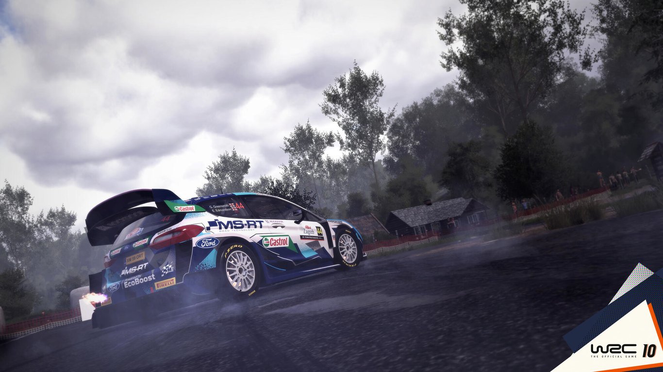 WRC 10 Jeu PS5 - vue 4