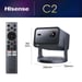 Proiettore Home Cinema Hisense C2 - 4K HDR, Triple Laser, 3D Ready, Smart TV