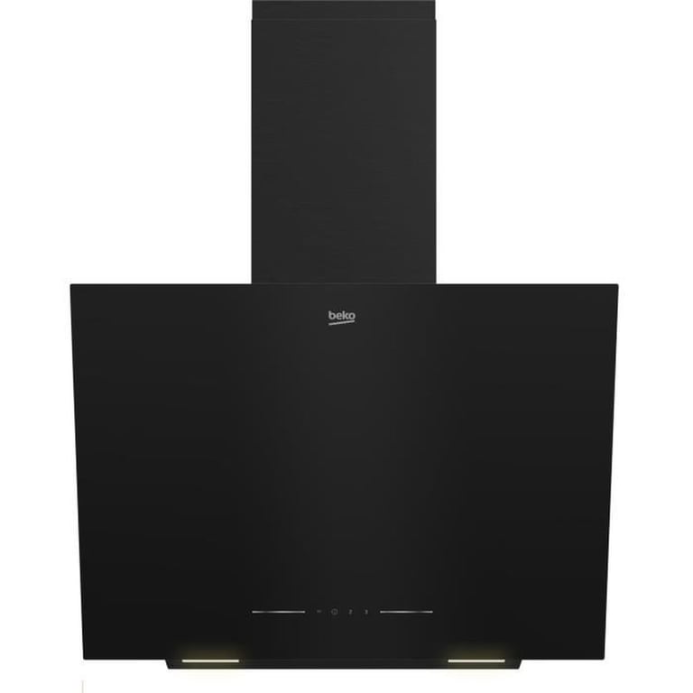 Hotte Murale Beko BHCA66741BBHF – Débit 400 m³/h, 3 Vitesses, Noir - vue 4