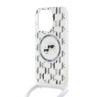 Custodia MagSafe per iPhone 14 Pro Max con tracolla IML Monogram Crossbody Elegante