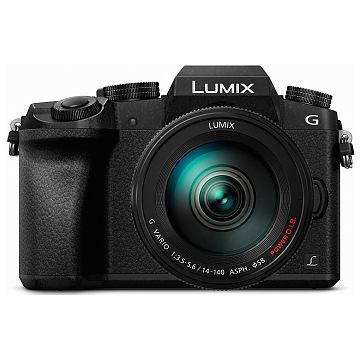 Panasonic Lumix DMC-G81 + G VARIO 14-140mm Boîtier MILC 16 MP Live MOS 4592 x 3448 pixels Noir