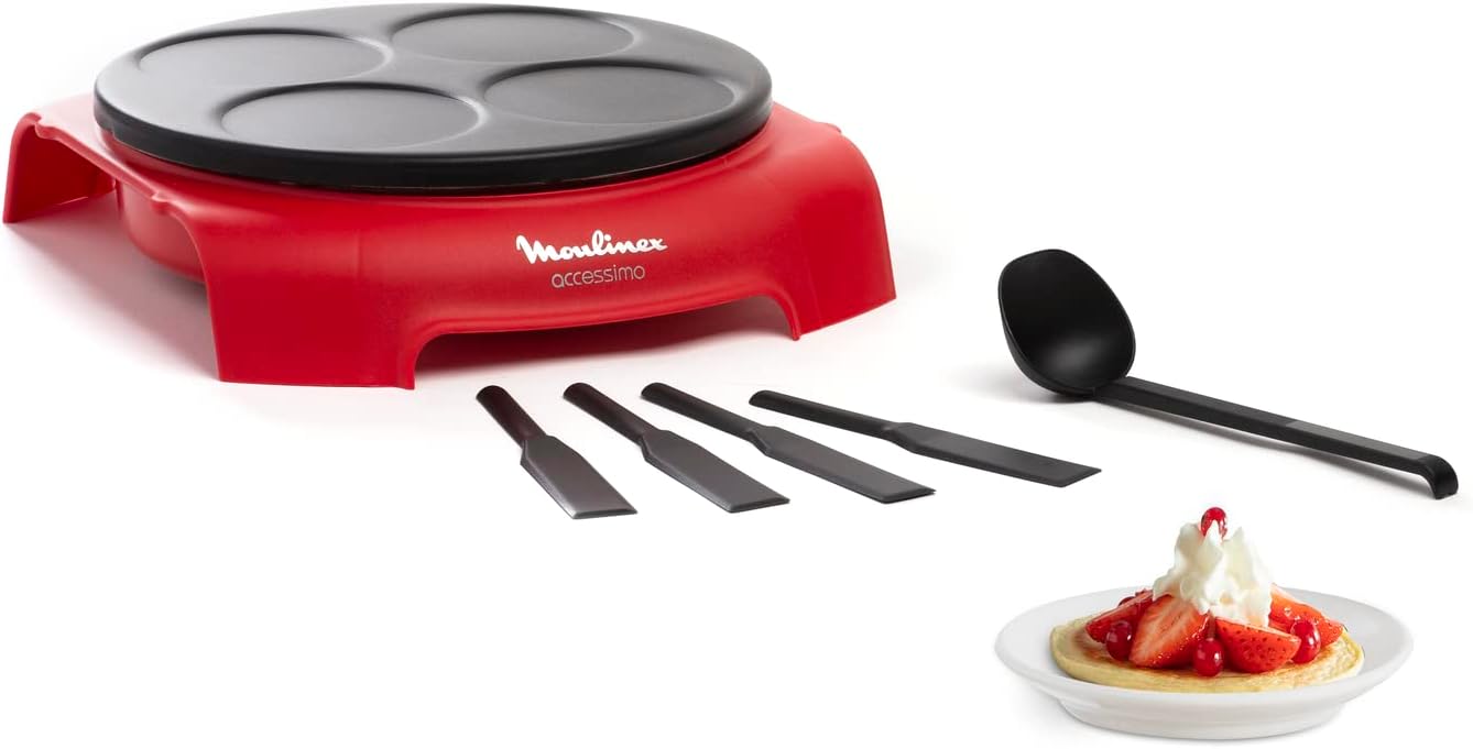 Crêpière électrique Moulinex 4 empreintes Neuf