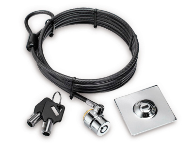 Hamlet XNBTLOCK20K cable antirrobo Negro 2 m