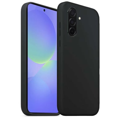 Akashi Funda Galaxy A36 Silicona Flexible Goma Negro