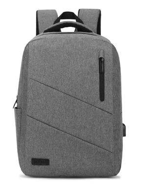 SUBBLIM City Backpack Mochila para portátil 15.6'', Poliéster Oxford, Gris