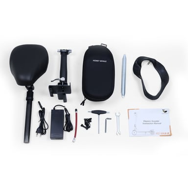 Patinete eléctrico HONEYWHALE M2 MAX-B con asiento, 350 W, 36 V, 12,5 Ah, 10 pulgadas