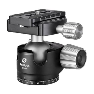 Cabezal LEOFOTO LH-36 + Placa de liberación QP-70N