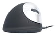 R-Go Tools HE Mouse Mouse ergonomico R-Go HE Break con software di pausa, contagocce, grande (lunghezza della mano > 185 mm), con cavo, nero