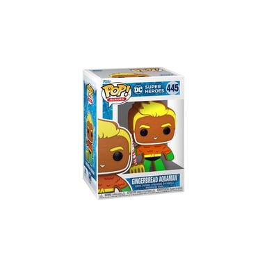Figurine Funko Pop Super Heroes DC Gingerbread Aquaman