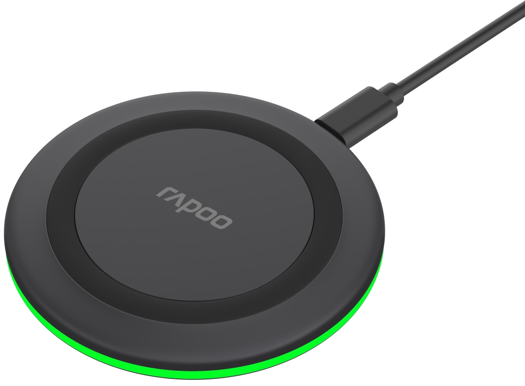 Bloc de charge QI XC110 sans fil, 10W, Noir