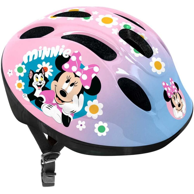 Set casque et coudieres / genouilleres - MINNIE - MN432507 - 50 / 56 cm