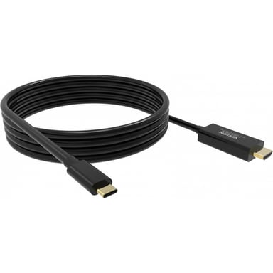 Vision TC 2MUSBCDP8K/BL cable DisplayPort 2 m USB Tipo C Negro