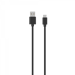 Câble iPhone / Galaxy / Google - USB vers Type-C 3A - 1,5 mètres - Collection POP - Noir