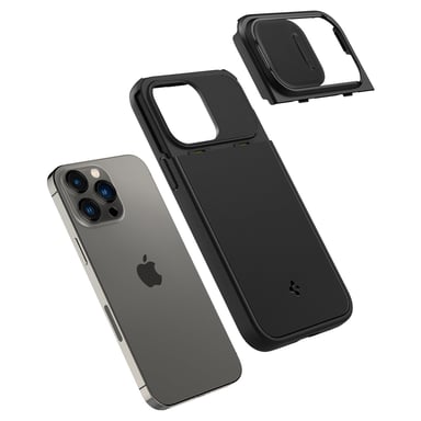 Spigen Optik Armor guscio protettivo per telefoni cellulari 17 cm (6,69'') Cover Nero Apple iPhone 14 Pro Max