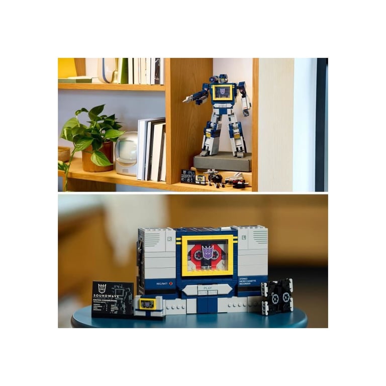 LEGO Icons 10358 Transformers : Soundwave - Neuf