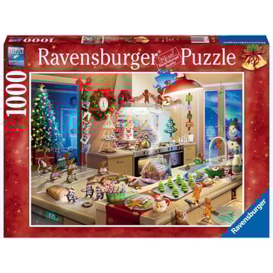 Puzzle 1000 pièces Ravensburger Les bonhommes en pain d épices