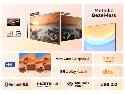 TCL SF5 40SF540 TV 101,6 cm (40'') Full HD Smart TV Wifi Anthracite