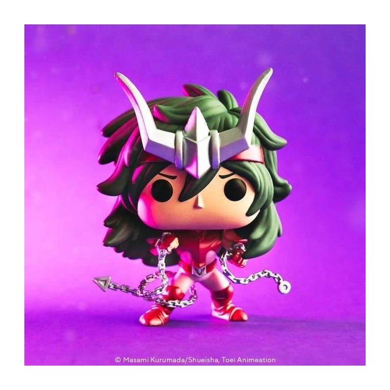 Figurine  Pop! - Saint Seiya - Andromeda Shun - Armure d'Andromede - 10 cm - Mixte - Neuf