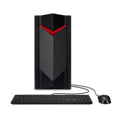 Acer NITRO 50 N50-656 Intel® Core? i5 i5-14400F 16GB DDR5-SDRAM 512GB SSD NVIDIA GeForce RTX 4060 Windows 11 Home Tower PC Nero