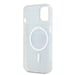 Étui DKNY pour iPhone 15 6.1'' noir étui rigide IML Mono & Stripe MagSafe