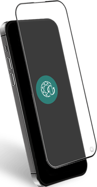 Force Glass Protector de pantalla de cristal templado para iPhone 15 Plus 2.5D Original Shockproof Transparente