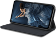Coque clapet folio avec fente pour cartes & support pour Huawei Honor 20 Pro, Noir