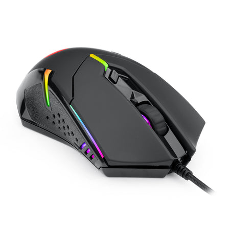 Gamer Redragon CENTROPHORUS2 M601 RGB 6 boutons 7200 DPI optique filaire USB rétroéclairage LED RGB Neuf - vue 3