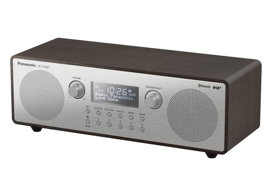 Panasonic RF-D100BT Portable Numérique Noir, Gris - Neuf Gris - vue 2