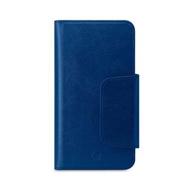 Celly Duomo funda para teléfono móvil 16,5 cm (6.5'') Funda cartera Azul