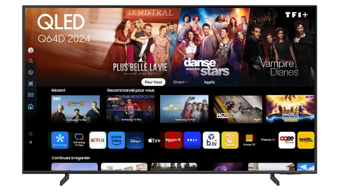 Samsung TQ55Q64DAU 139,7 cm (55'') 4K Ultra HD Smart TV Wifi Gris
