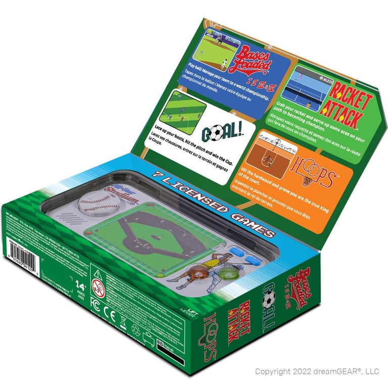 Mi Arcade - Pocket Player All-Star Stadium - Consola de juegos portátil - 307 juegos en 1