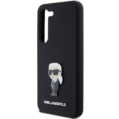 Funda Karl Lagerfeld Ikonik para Samsung Galaxy S23, negra