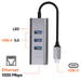 Satechi Hub USB con 3 USB 3.0 y Ethernet 1000Mbps Gris