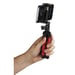 Minitrípode ''Flex'' para smartphone y GoPro, 14 cm, rojo