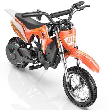 HillMiles MileRocket 1 Moto de cross eléctrica para niños, batería de 36 V y 4 Ah