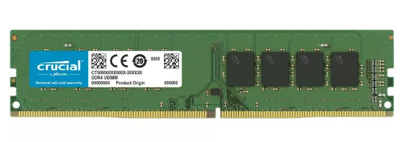 Modulo di memoria Crucial CT16G4DFRA32AT 16 GB 1 x 16 GB DDR4 3200 MHz