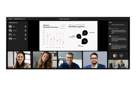 Pantalla profesional SAMSUNG ECRAN 105'' LFD QP105DX UHD 5120 x 2160 500nit 21:9