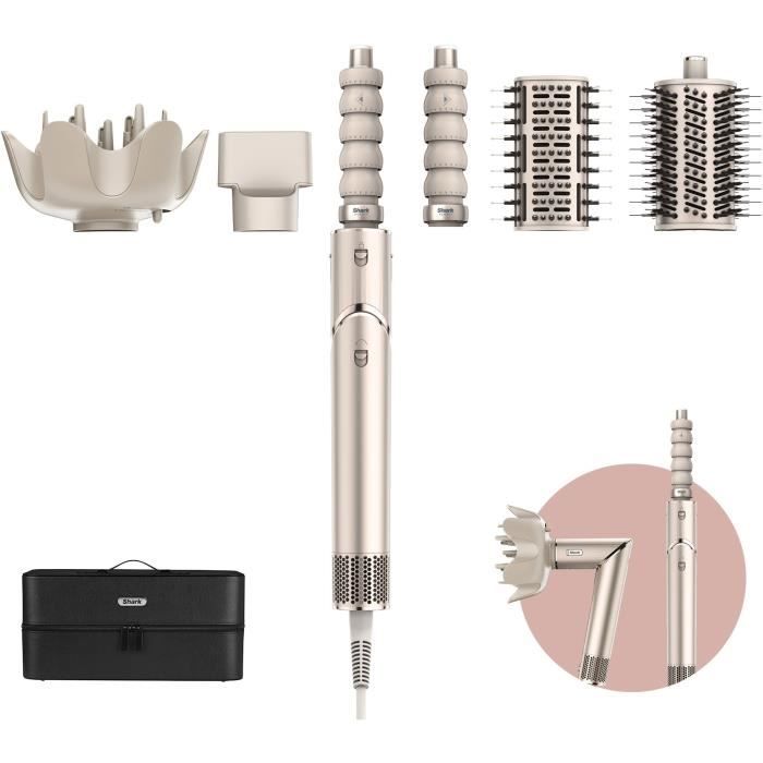 Sèche-Cheveux & Styler Shark Flexstyle HD446SLEU – 5 Accessoires, 1400 W - vue 5