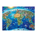 Puzzle XXL 300 piezas - Mapa de los monumentos del mundo para niños