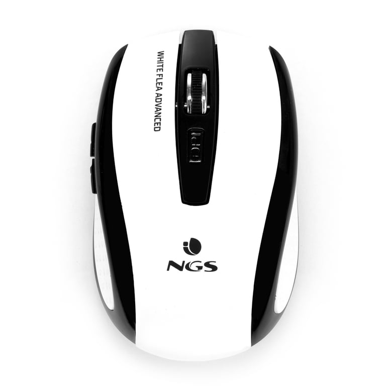 NGS White Flea Advanced souris Bureau Droitier RF sans fil Optique 1600 DPI - Neuf