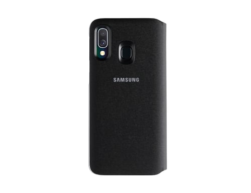 Samsung EF-WA405 coque de protection pour téléphones portables 15 cm (5.9'') Étui avec portefeuille Noir Samsung Galaxy A40