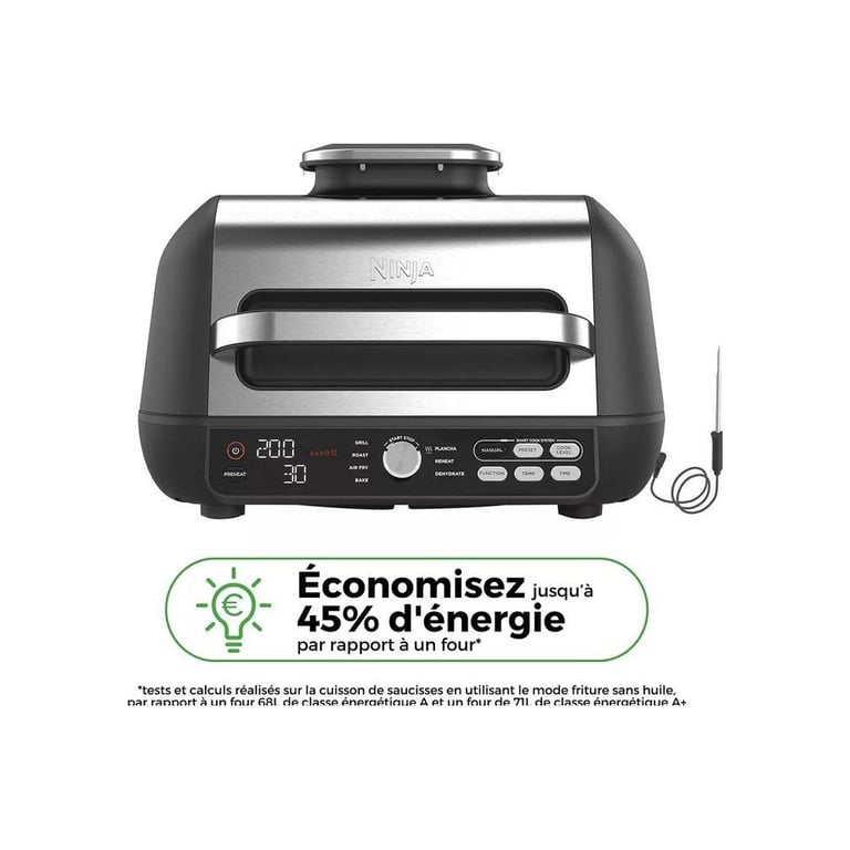 Grille Viande Ninja Foodi MAX PRO AG651EU – 7 Modes de Cuisson, 2460 W - vue 6
