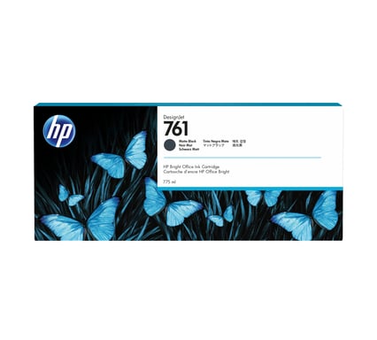 HP 761 - 775 ml - haute capacité - noir mat - original - DesignJet - cartouche d'encre - pour DesignJet T7100, T7200, T7200 Production Printer